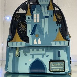 ISO Disney Loungefly castle mini backpack